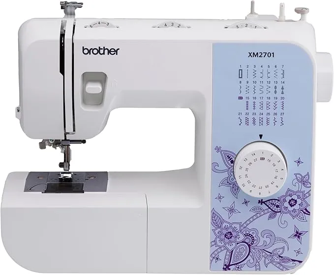 Máquina de Coser Brother XM2701 Portátil con 27 Puntadas